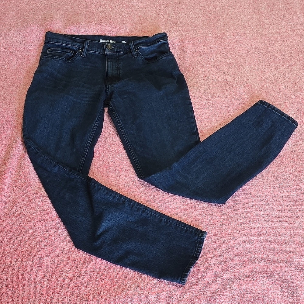 Goodfellow & Co. Dark Blue Slim Jeans - Mens 32x32